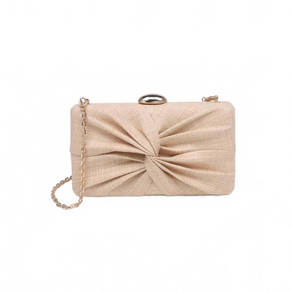 NEW URBAN EXPRESSIONS serenity evening bag in natural